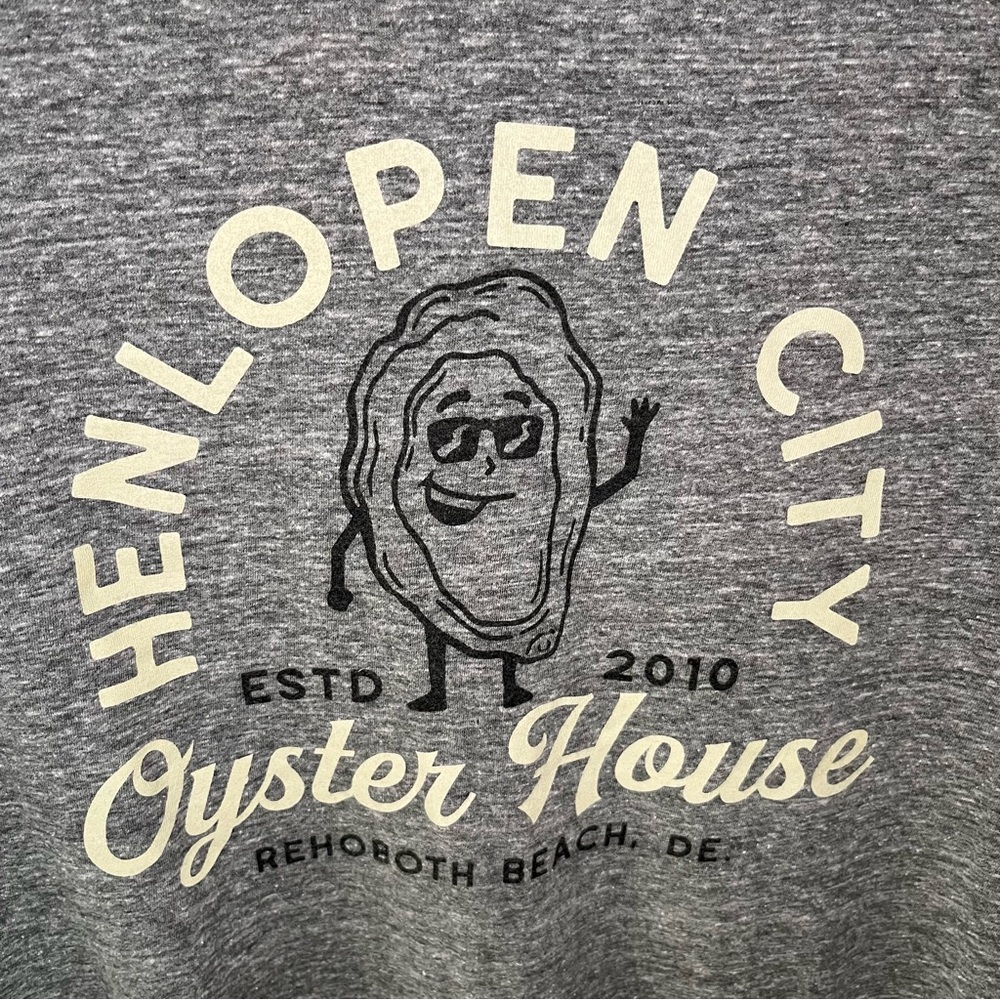 Henelopen City Oyster House Rehoboth Beach Shirt - Picture 2 of 3